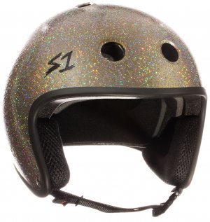 S1 Retro Lifer Helmet - Gold Gloss Glitter