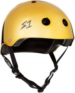 S1 Lifer Helmet - Gold Mirror Gloss