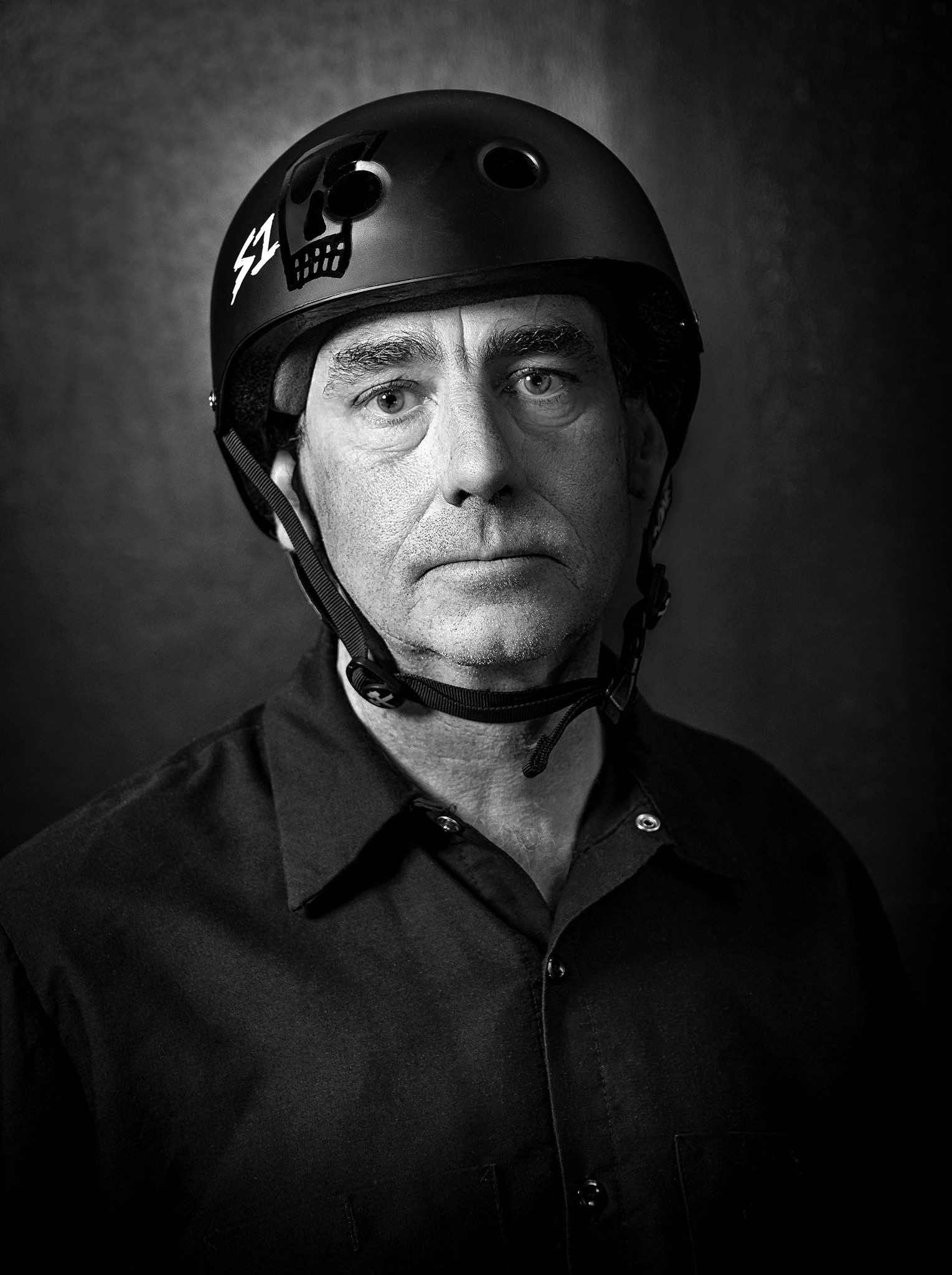 S1 Lifer Helmet - Black Matte - Vato Skull - Lance Mountain - Image 3