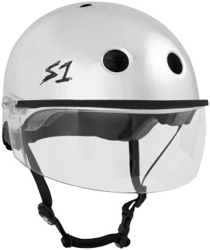 S1 Lifer Visor Helmet Silver Mirror